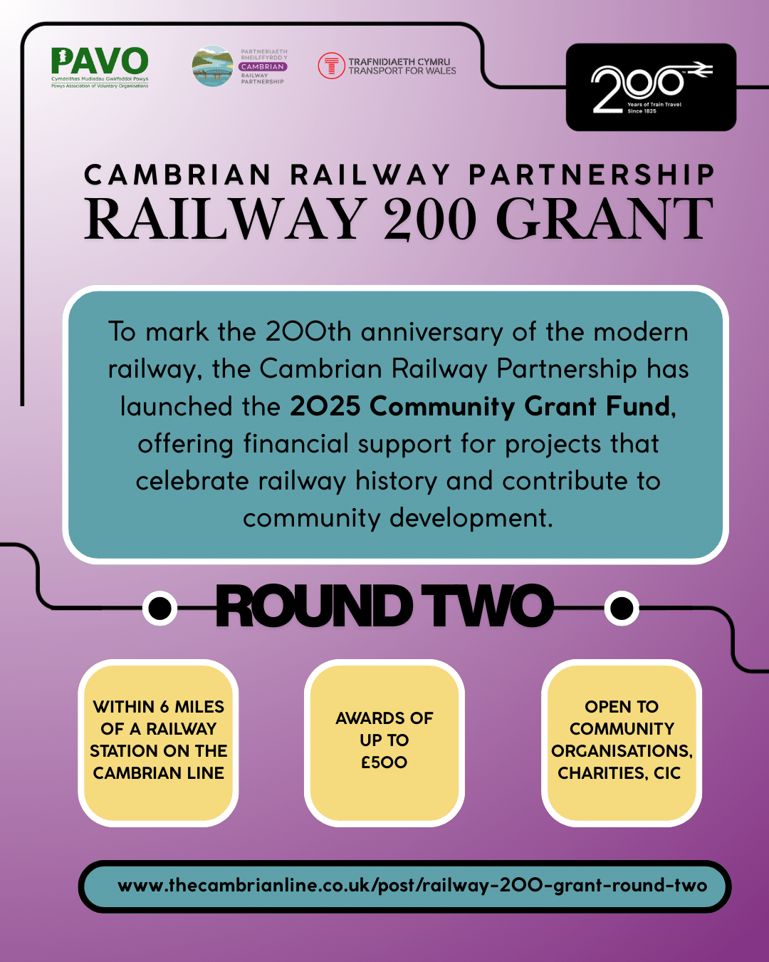 ENG Railway 200 Grant round 2 ENG Railway 200 Grant round 2