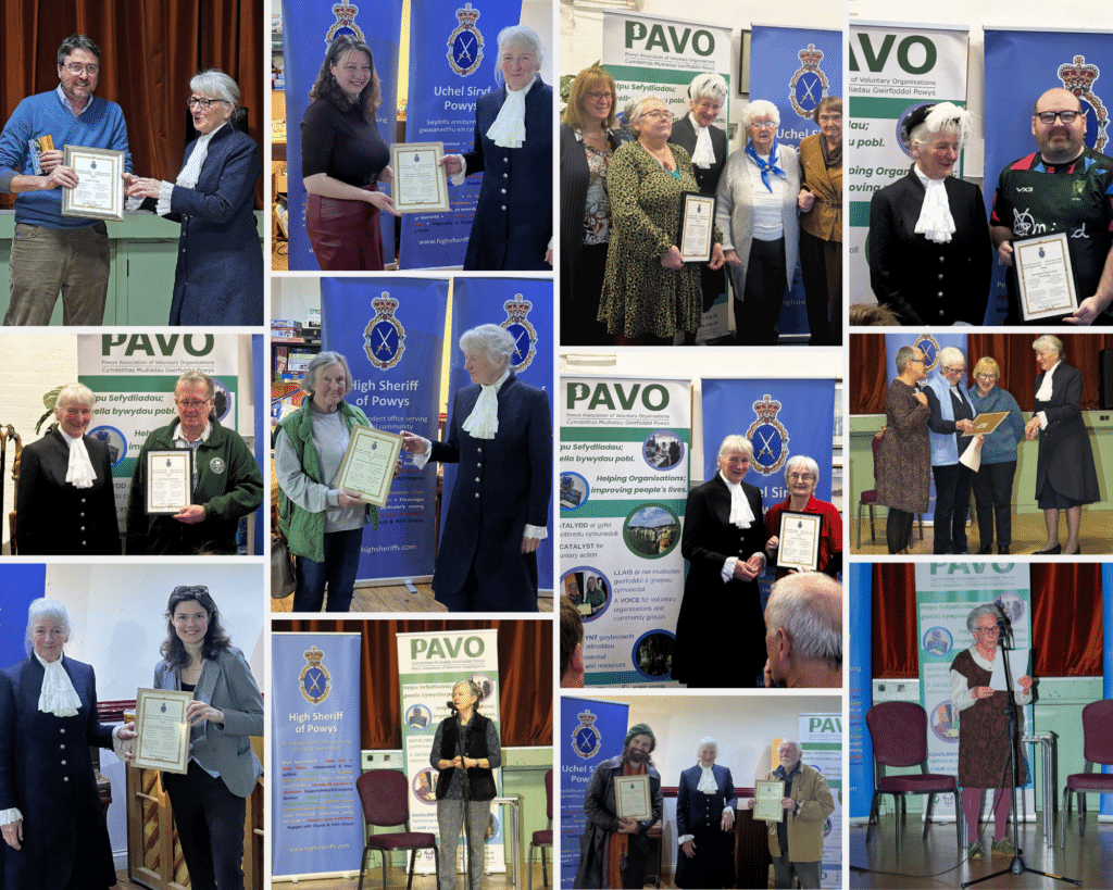 Collage of images taken at the events